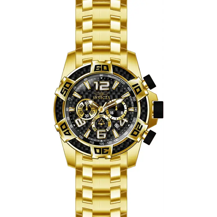 Invicta Men’s Pro Diver Chrono 100m Stainless Steel Black