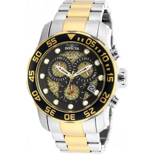 Invicta Men’s Pro Diver Chronograph 300m Two Tone Stainless