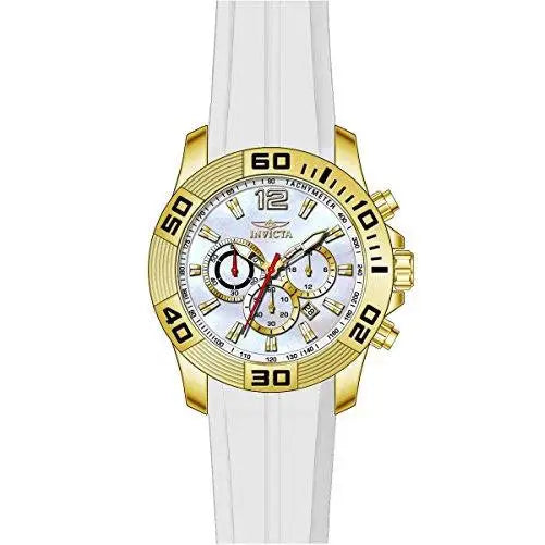 Invicta Men’s Pro Diver Chronograph Tachymeter 100m White