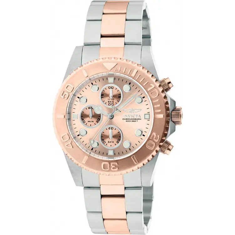 Invicta Men’s Pro Diver Chronograph Two Toned Stainless