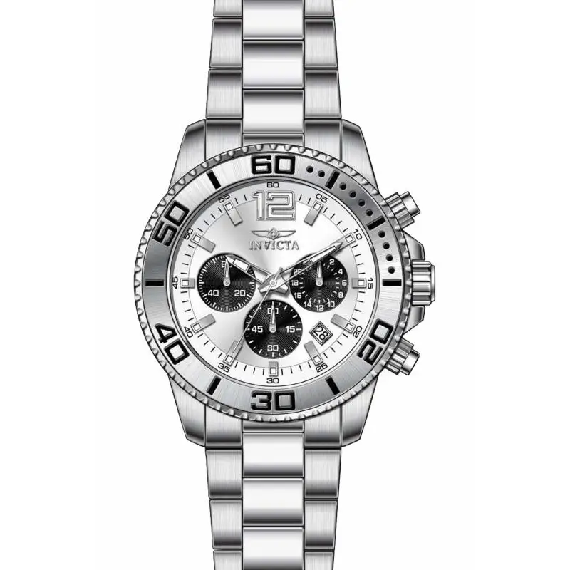 Invicta Men’s Pro Diver Quartz Chronograph Stainless Steel