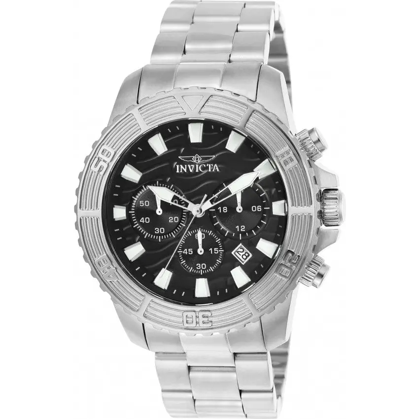 Invicta Men’s Pro Diver Quartz Multifunction Black Dial