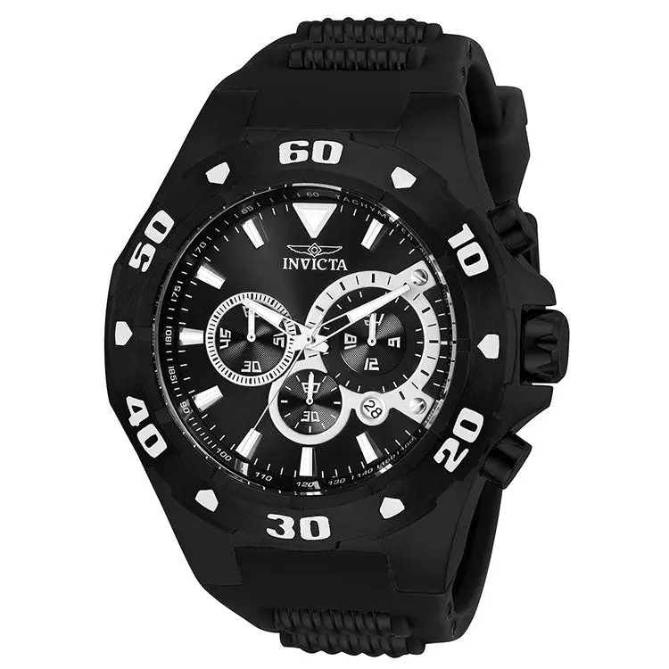 Invicta Men’s Pro Diver Quartz Multifunction Black Dial