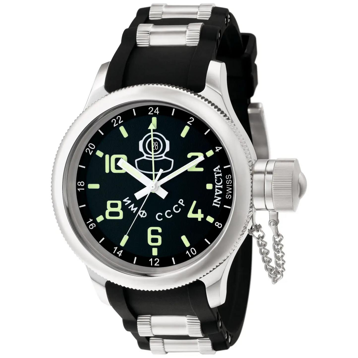 Invicta Men’s Russian Diver 100m Quartz Stainless Steel