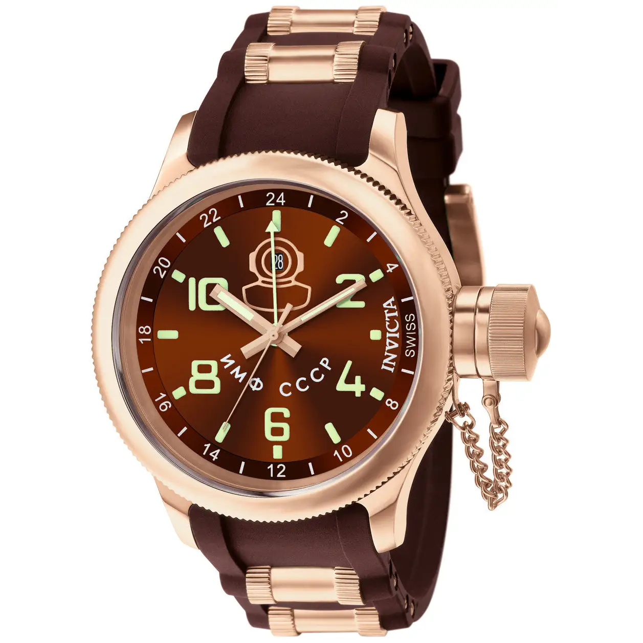 Invicta Men’s Russian Diver 100m Quartz Stainless Steel