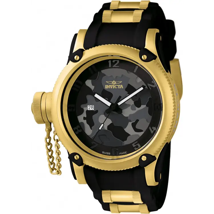 Invicta Men’s Russian Diver 100m Stainless Steel/Black