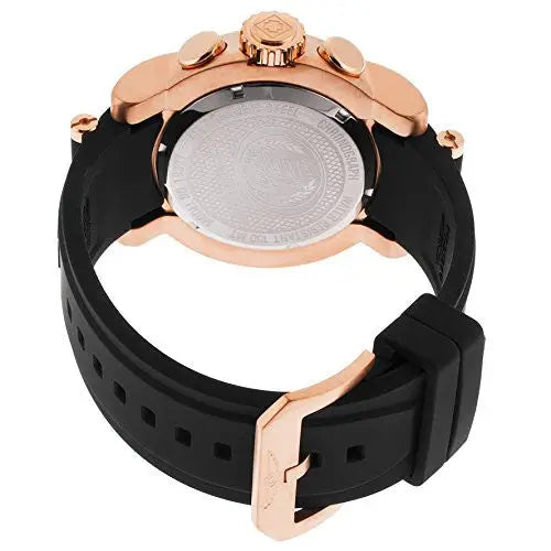 Invicta Men’s S1 Rally Chrono Blue Dial Rose Gold Black