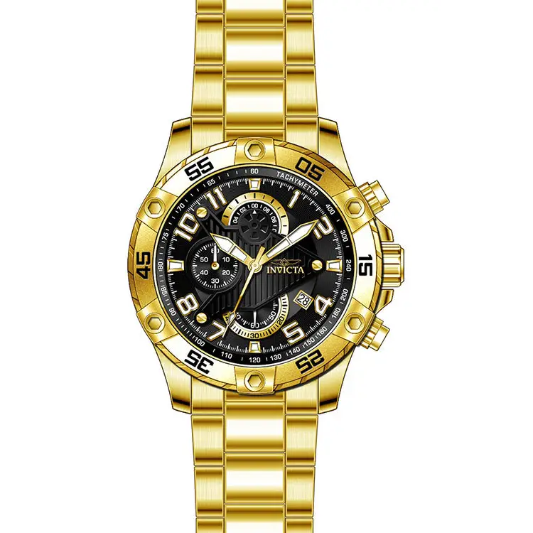 Invicta Men’s S1 Rally Chronograph 100m Gold Plated