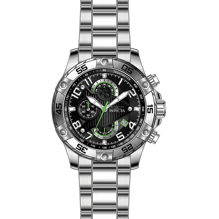 Invicta Men’s S1 Rally Chronograph 100m Silver Tone