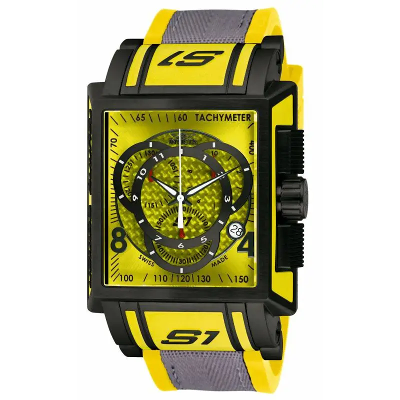 Invicta Men’s S1 Rally Chronograph Nylon/Polyurethane Band