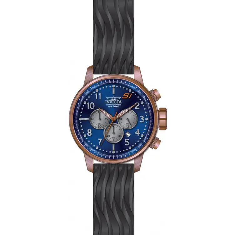 Invicta Men’s S1 Rally Quartz Chronograph Stainless Steel