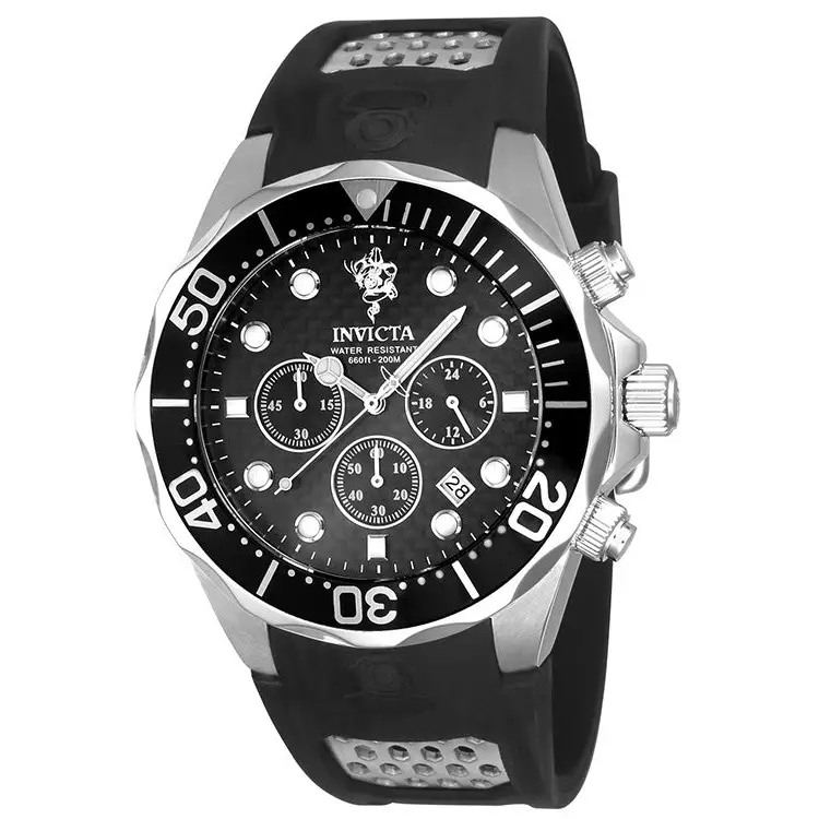 Invicta Men’s Sea Base Quartz Multifunction Black Dial Watch