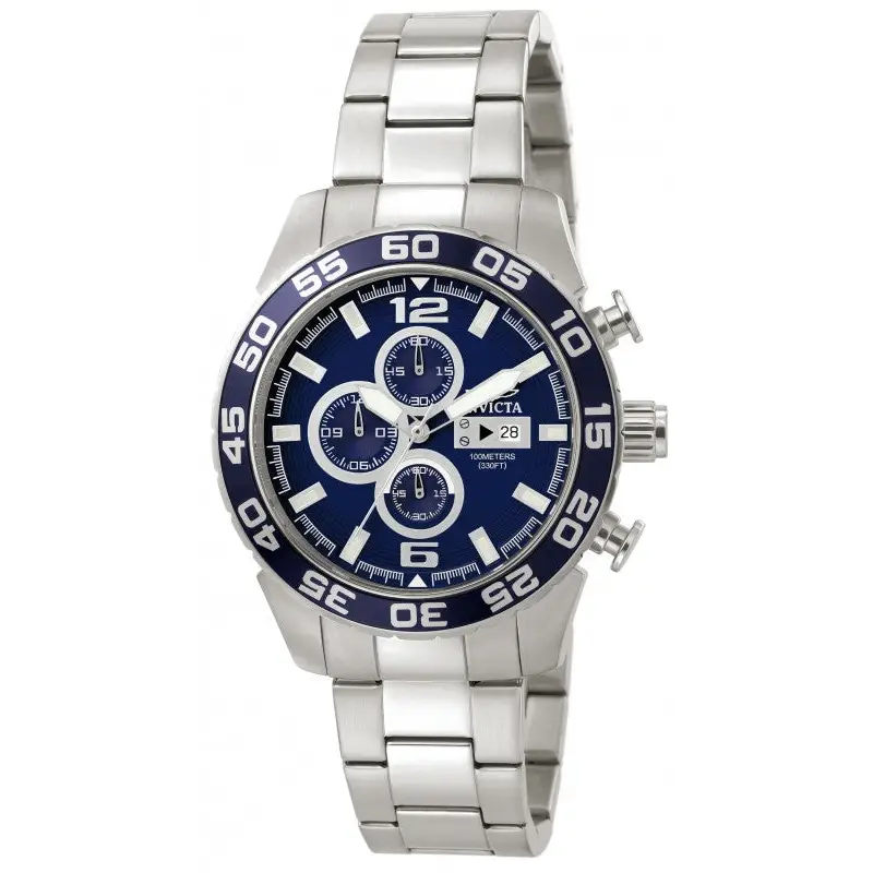 Invicta Men’s Specialty Chronograph Analog Quartz Stainless