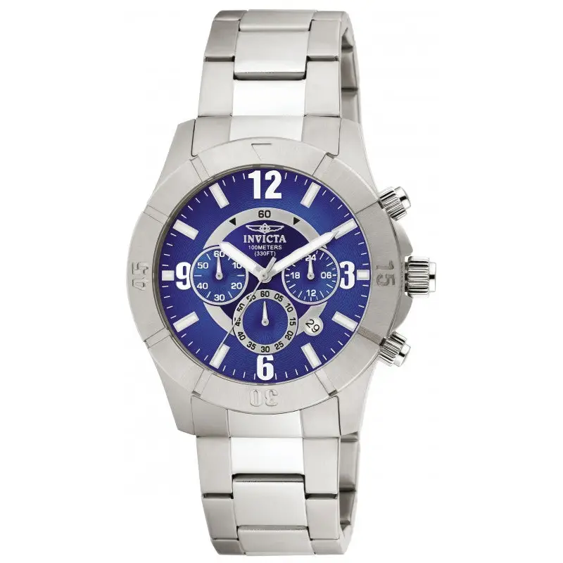 Invicta Men’s Specialty Chronograph Analog Quartz Stainless