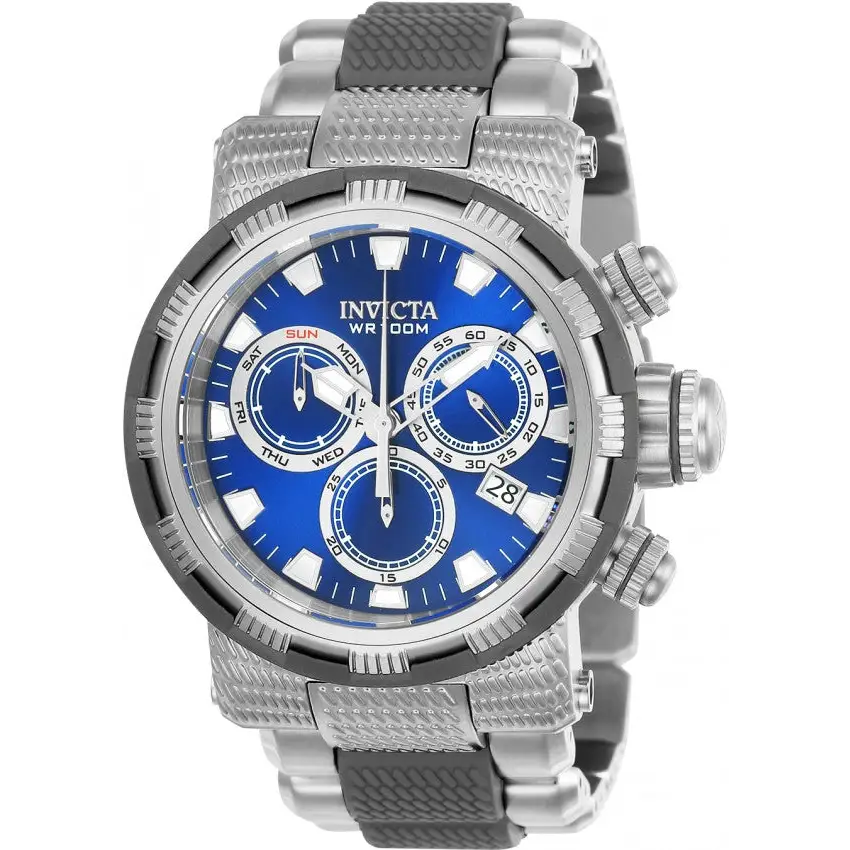 Invicta Men’s Specialty Quartz Chronograph Blue Dial Watch