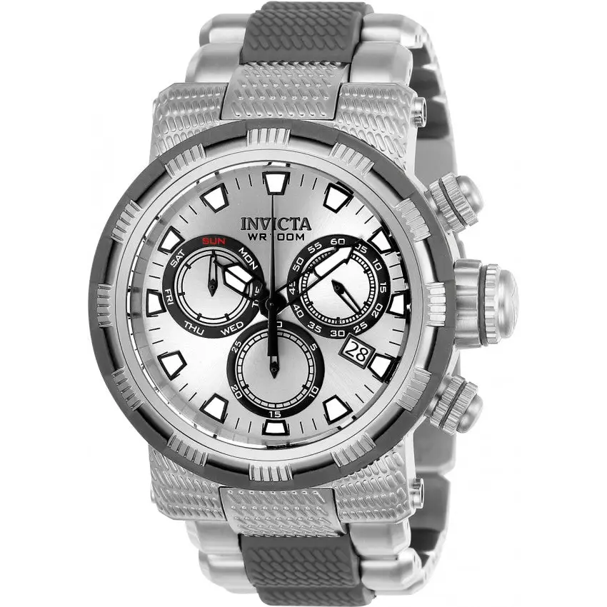 Invicta Men’s Specialty Quartz Chronograph Silver Dial Watch