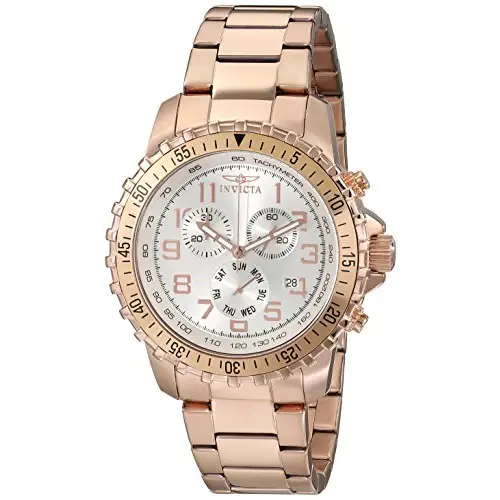 Invicta Men’s Specialty Quartz Chronograph Stainless Steel