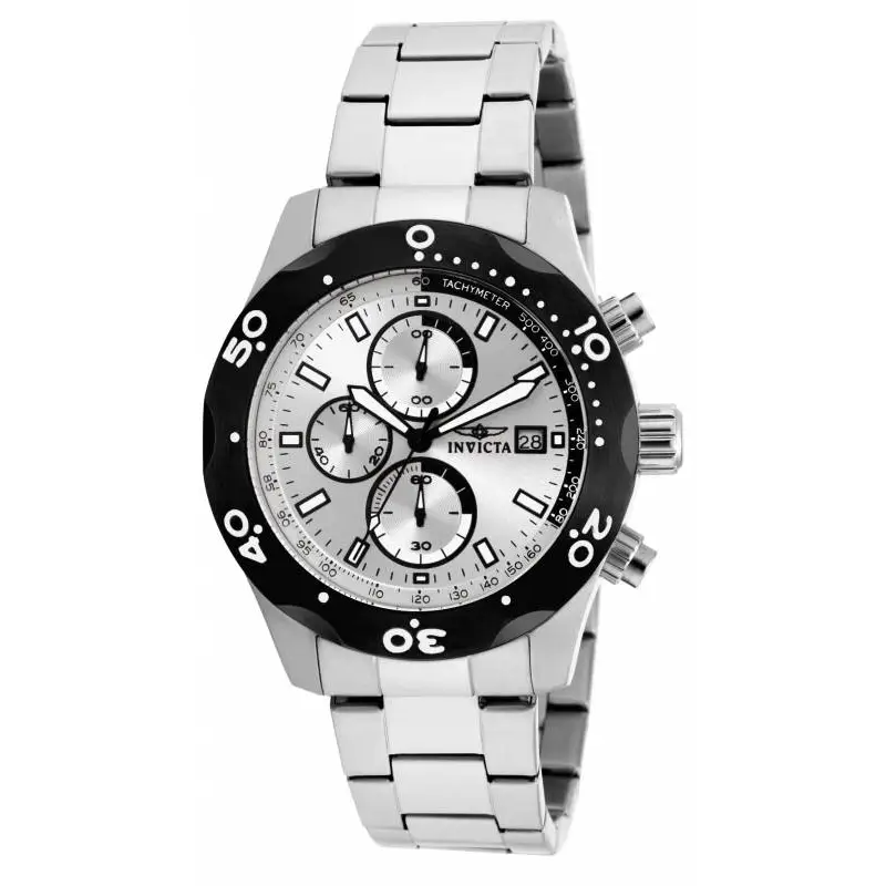 Invicta Men’s Specialty Quartz Chronograph Stainless Steel