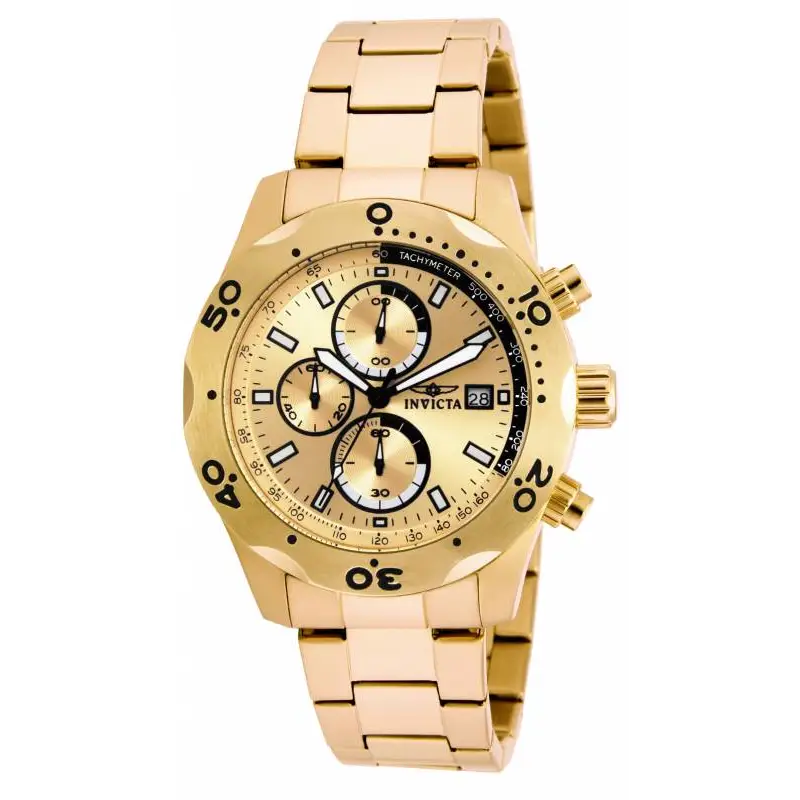 Invicta Men’s Specialty Quartz Chronograph Stainless Steel
