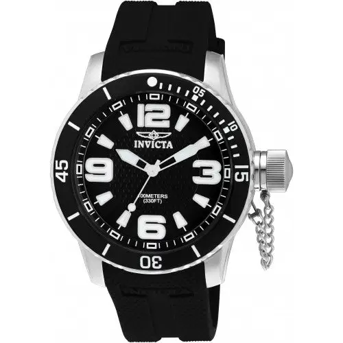 Invicta Men’s Specialty Quartz Stainless Steel Black