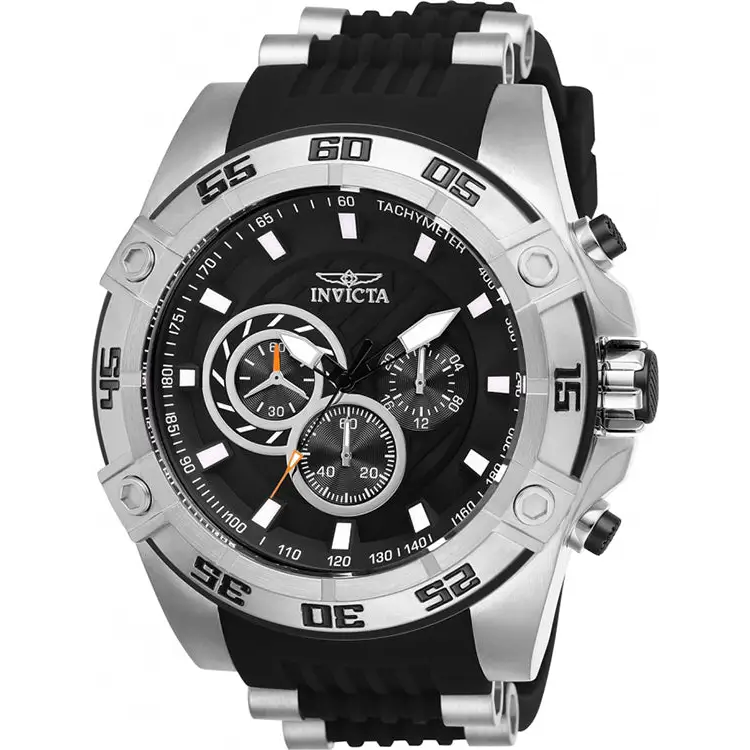 Invicta Men’s Speedway Chrono 100m Two-Tone Silicone S.