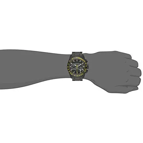 Invicta Men’s Speedway Chrono 200m Black Ion Plated