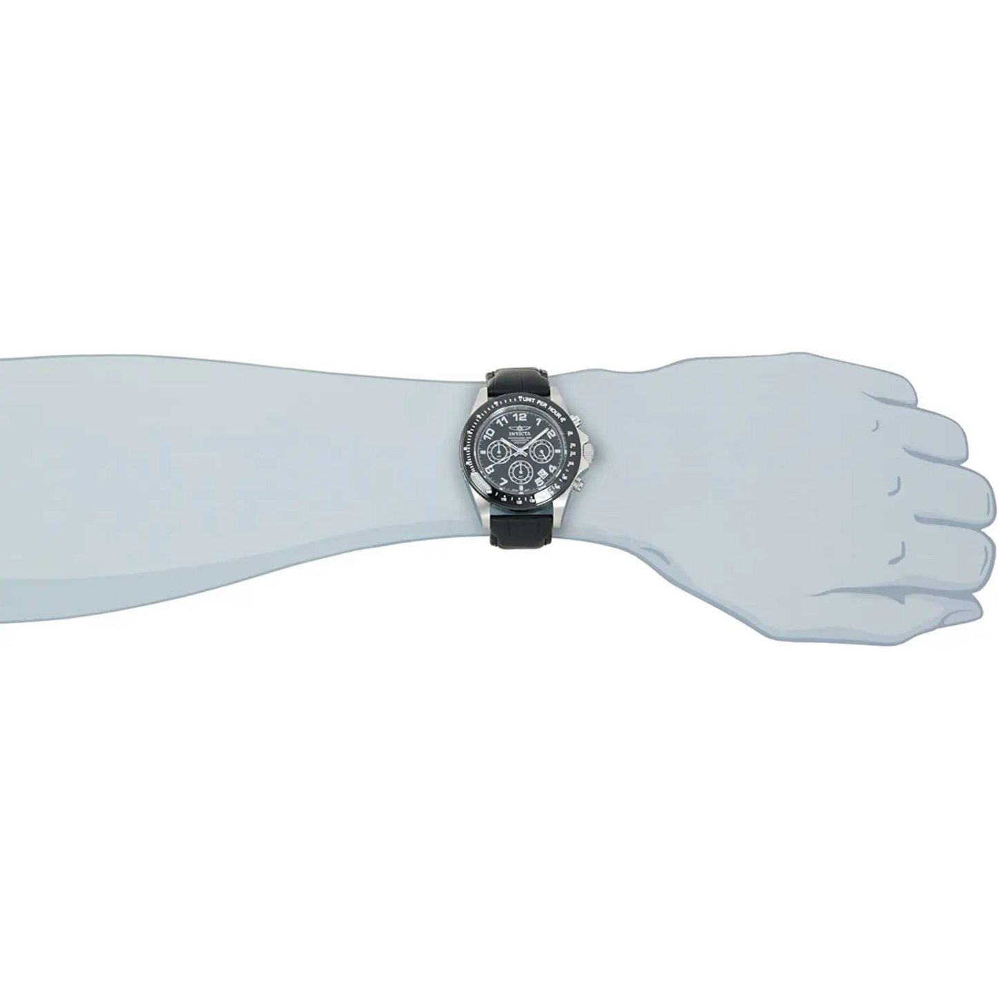 Invicta Men’s Speedway Quartz 200m Stainless Steel/Black