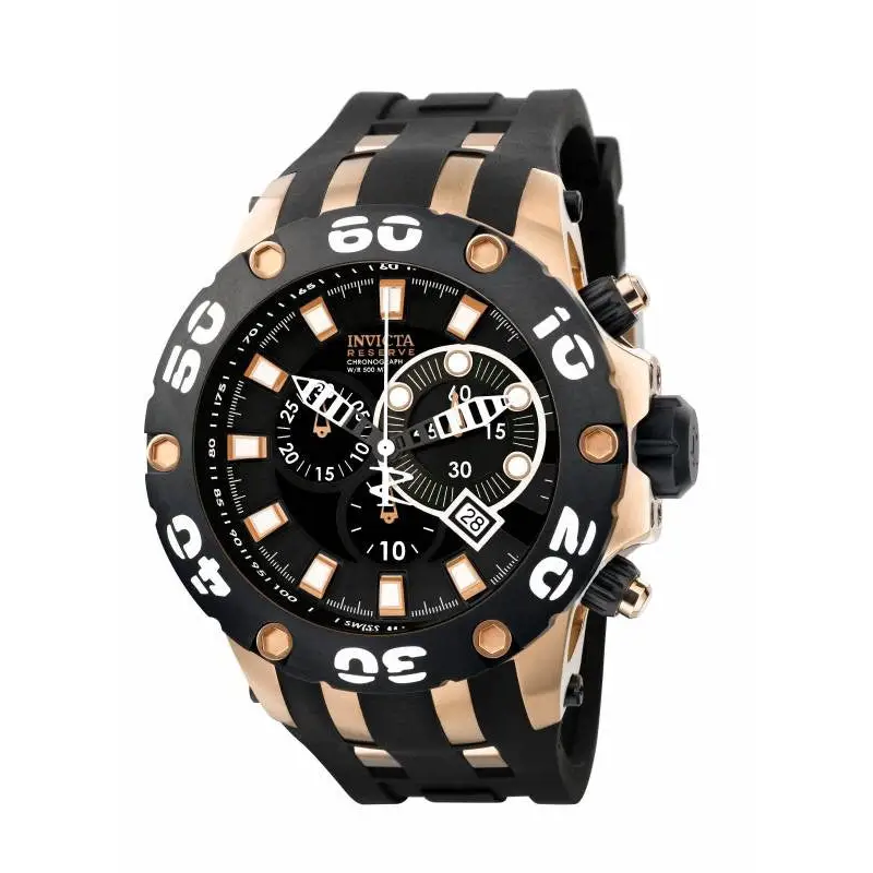 Invicta Men’s Subaqua Chrono 500m Stainless Steel Black