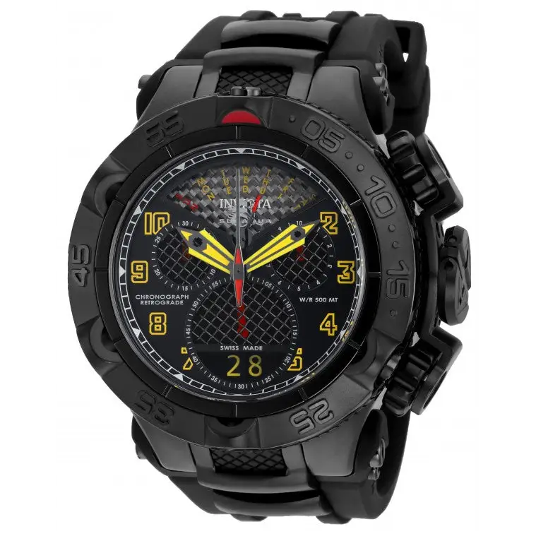 Invicta Men’s Subaqua Chronograph Black Stainless Steel