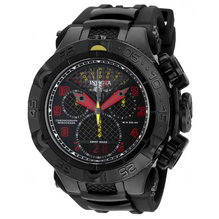Invicta Men’s Subaqua Chronograph Black Stainless Steel