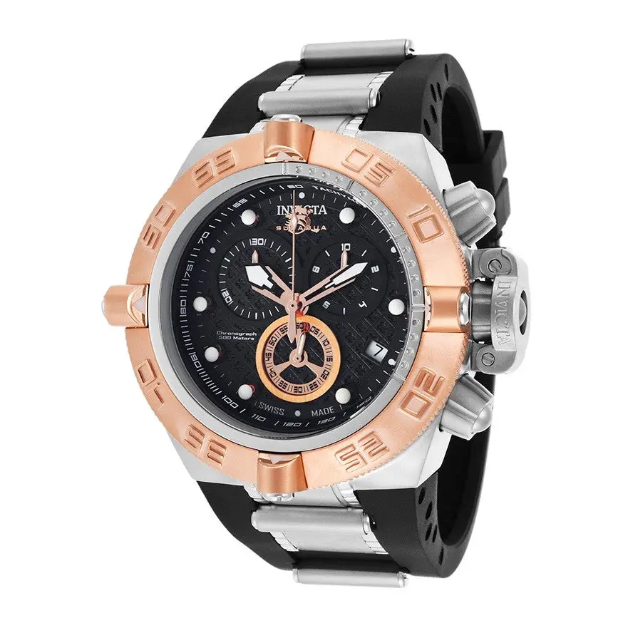 Invicta Men’s Subaqua Chronograph Stainless Steel Black