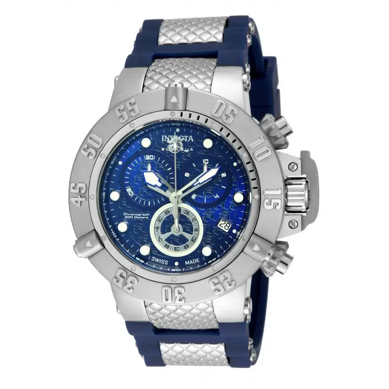 Invicta Men’s Subaqua Chronograph Stainless Steel Blue