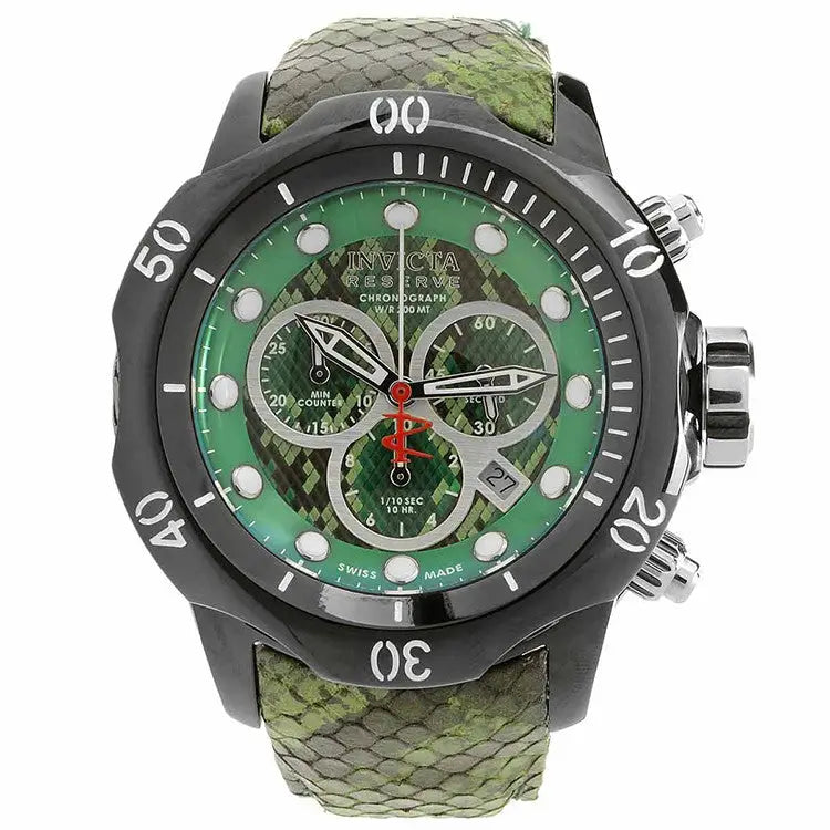 Invicta Men’s Subaqua Chronograph Stainless Steel Snakeskin