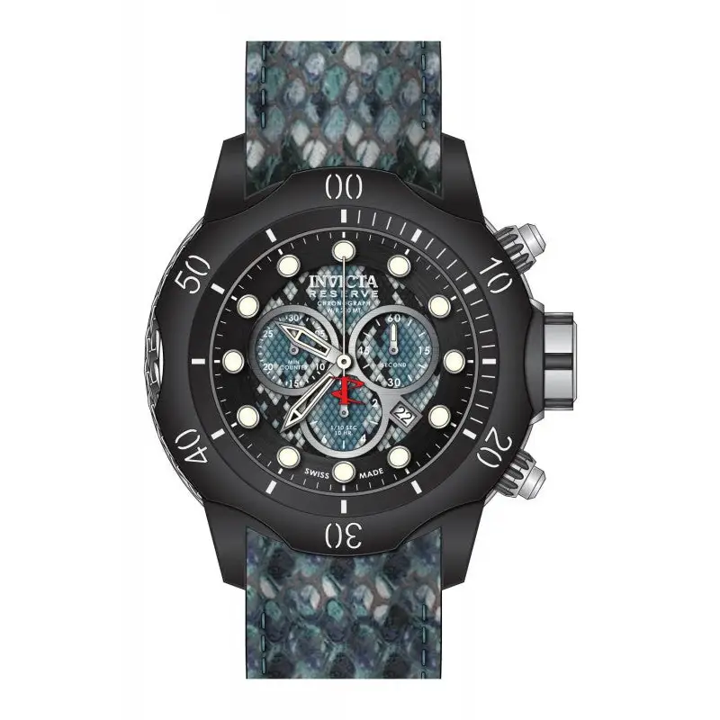 Invicta Men’s Subaqua Chronograph Stainless Steel Snakeskin