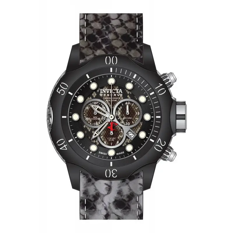 Invicta Men’s Subaqua Chronograph Stainless Steel Snakeskin