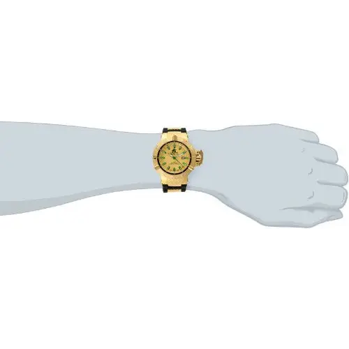 Invicta Men’s Subaqua Gold Plated Stainless Steel Black