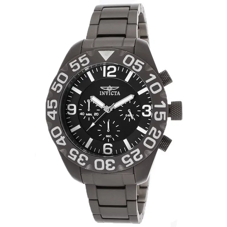 Invicta Men’s TI-22 Chronograph Analog Quartz 100m Titanium