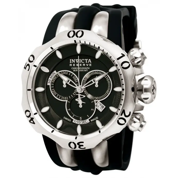 Invicta Men’s Venom Chrono 1000m Stainless Steel Black