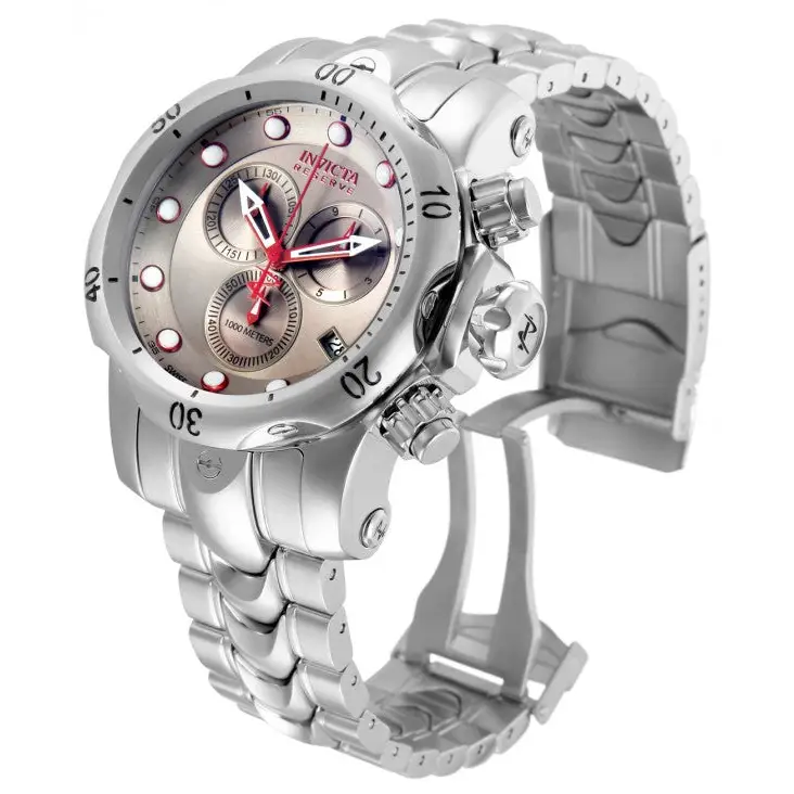 Invicta Men’s Venom Chronograph 1000m Quartz Stainless Steel