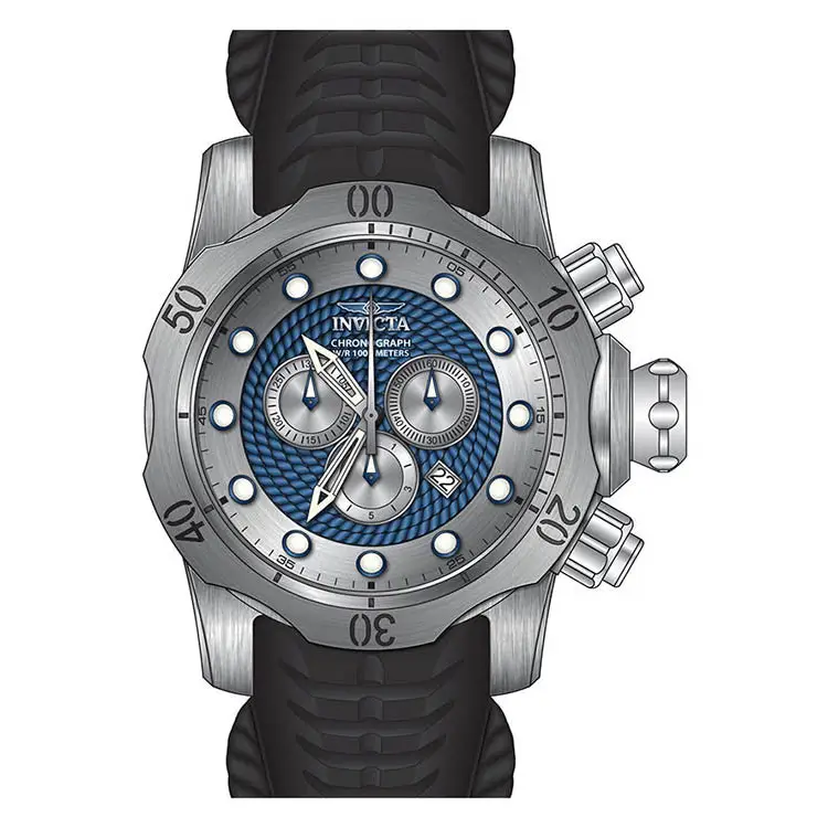 Invicta Men’s Venom Chronograph 1000m Stainless Steel Black