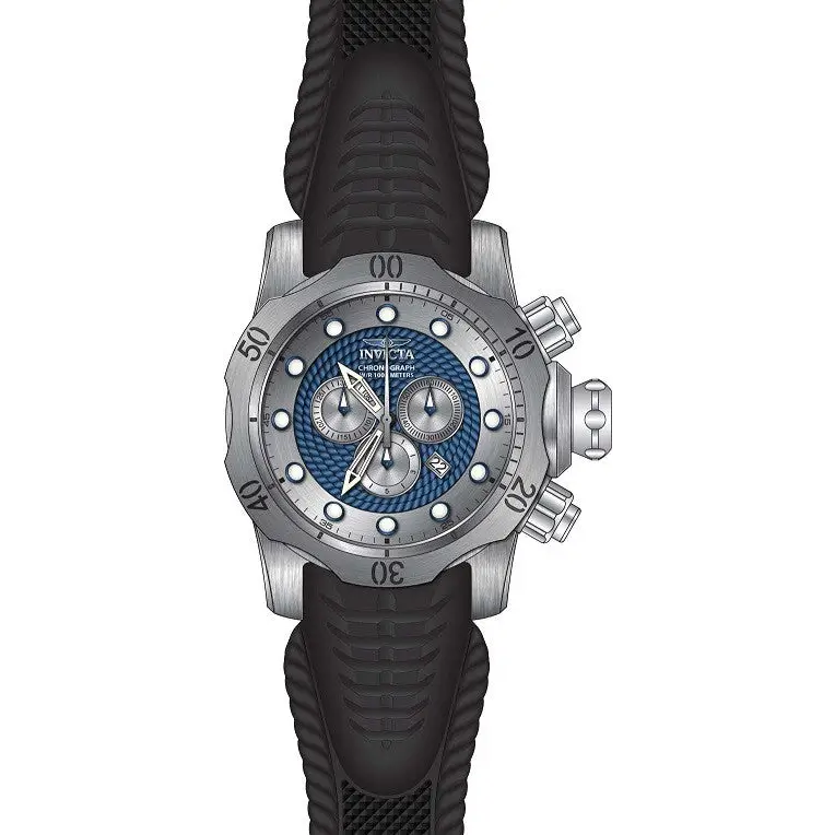 Invicta Men’s Venom Chronograph 1000m Stainless Steel Black