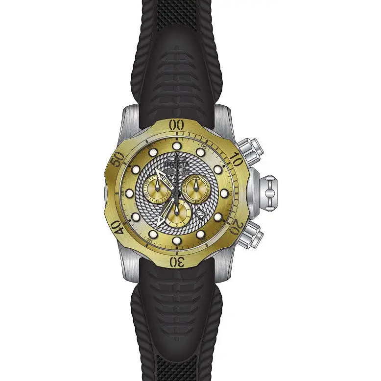Invicta Men’s Venom Chronograph 1000m Stainless Steel Black