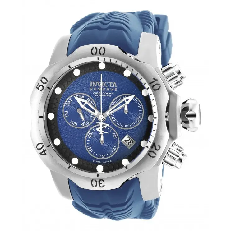 Invicta Men’s Venom Chronograph 1000m Stainless Steel Blue