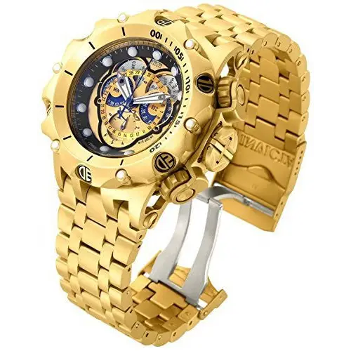 Invicta Men’s Venom Chronograph 500m Gold Plated Stainless