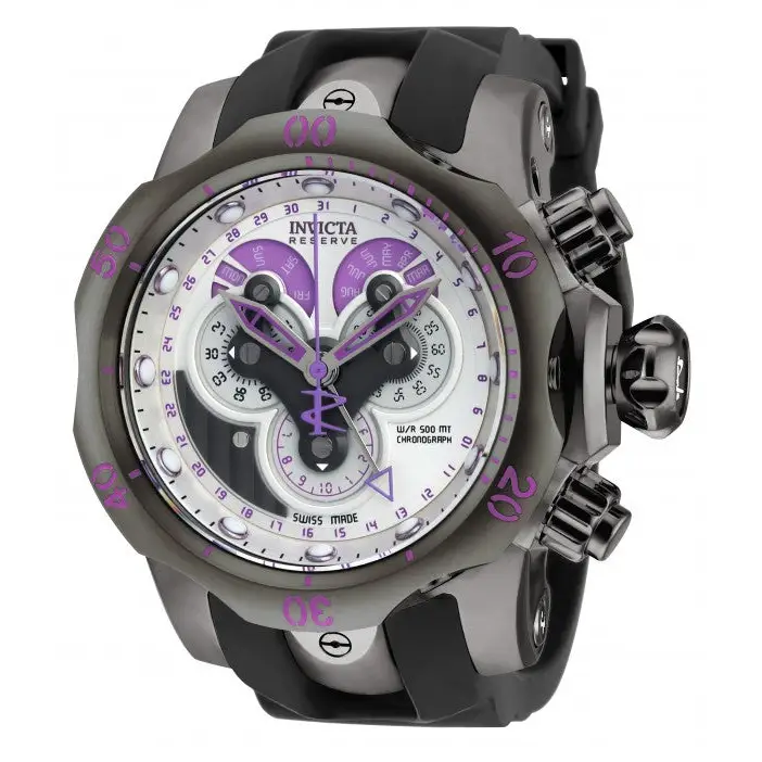Invicta Men’s Venom Chronograph Stainless Steel Black