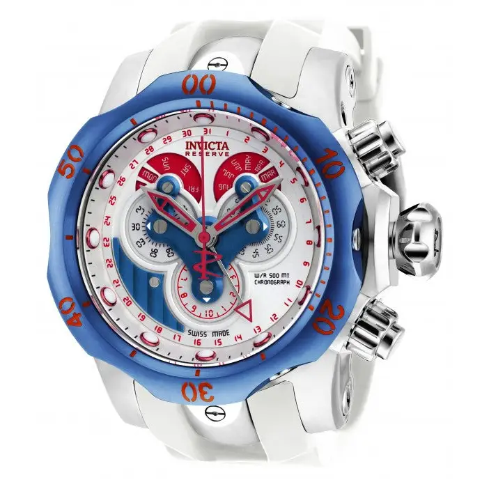 Invicta Men’s Venom Chronograph Stainless Steel White