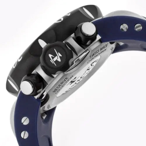 Invicta RESERV VENOM FANGS BLU DL QTZ CHRONO BLK - Watches