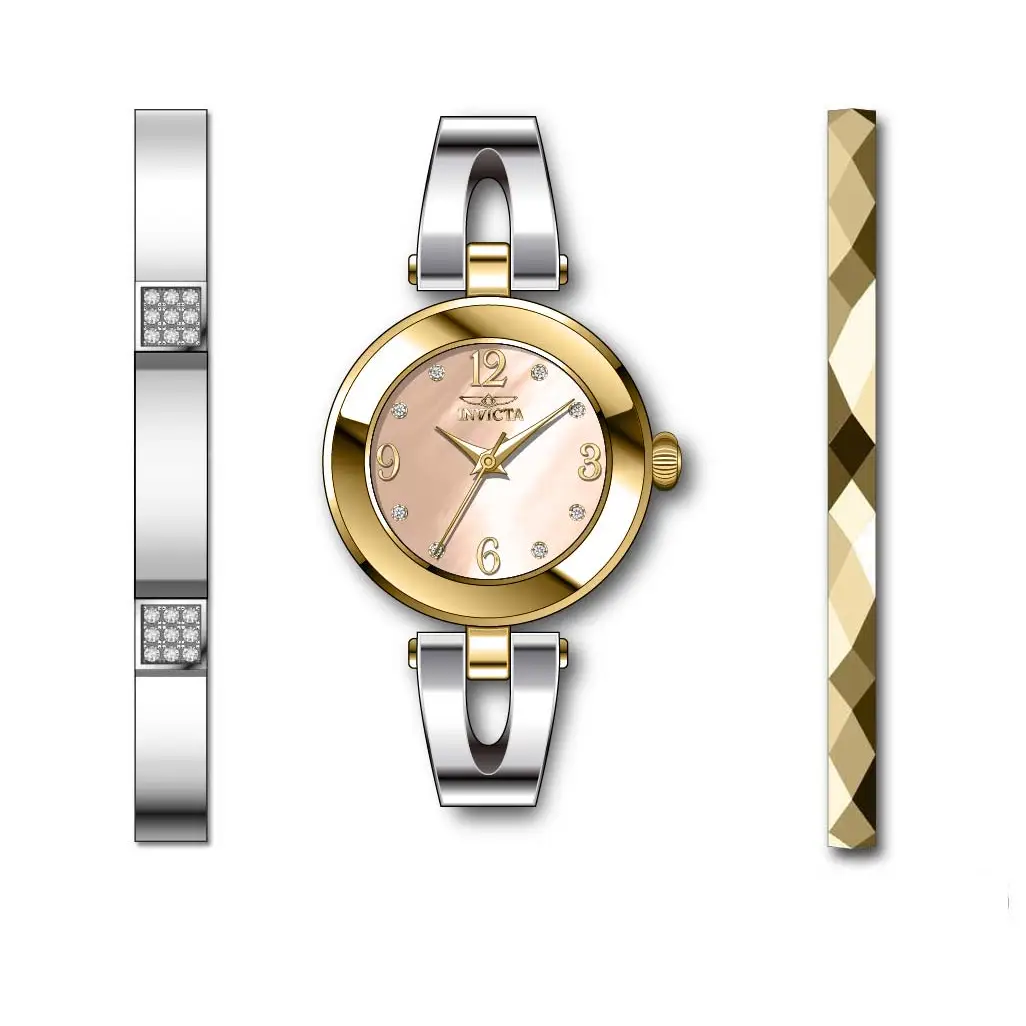 Invicta Women’s 29337 Angel Quartz Stainless Steel Watch