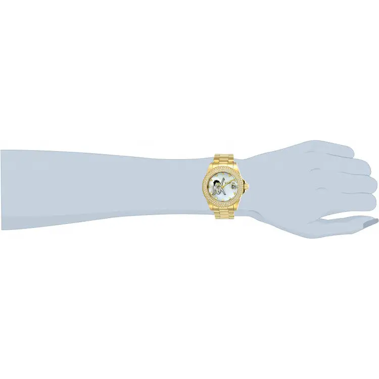 Invicta Women’s Character Collection 200m Gold Tone