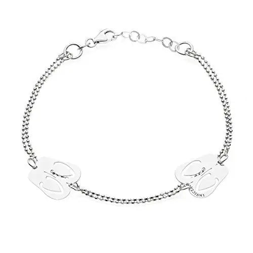 Invicta Women’s Jewelry 20cm Silver 925 Rhodium Slippers